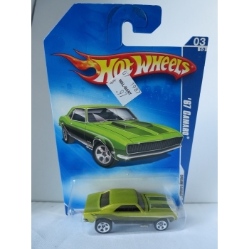 Hot Wheelsa 1:64 Camaro 1967 green HW2009